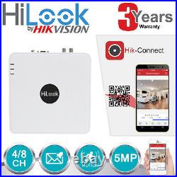 Hikvision CCTV KIT 5MP 1080P Night Vision Outdoor DVR Home Security System HD