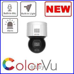 Hikvision ColorVu PTZ DOME IP Camera with Mic & Speaker Network PT Camera