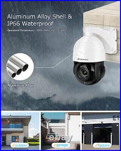 Hikvision Compatible 4K 8MP POE IP66 Wired Security Camera Outdoor CCTV Audio