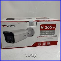 Hikvision DS-2CD2047G2-LU 4mm 4MP Colorvu Bullet IP Security CCTV Camera POE Mic