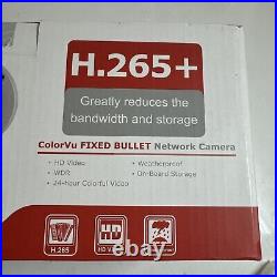 Hikvision DS-2CD2047G2-LU 4mm 4MP Colorvu Bullet IP Security CCTV Camera POE Mic