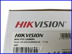 Hikvision DS-2DE3A400BW-DE(F1)(S5) 4MP ColorVu PT IP Camera with Mic & Speaker