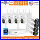 Hiseeu 10CH NVR 3MP Audio Wireless Security Camera System CCTV Full Color Lot
