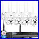 Hiseeu 3MP 5MP PTZ Security Camera CCTV System 10CH NVR Audio Motion Alarm Lot