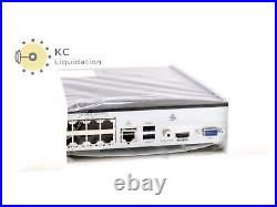 Hiseeu PoE NVR 1TB 8CH Security System + 4x IP 5MP PoE Security Cameras NEW