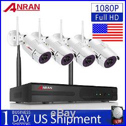 Home 1080P Wireless Security Camera System Outdoor with 1TB HDD WiFi CCTV Camera