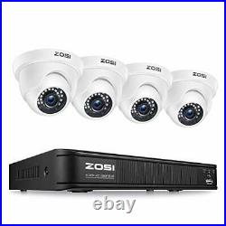 Home Security Camera System, 5MP Lite 8 Channel Surveillance DVR 1080P H. 265+