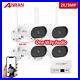Home Wireless Security Camera System Outdoor 3MP 4CH WIFI NVR with Audio 1TB HDD