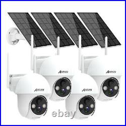IP CCTV Home WIFI Wireless Security Camera Outdoor Battery&Solar Panel PTZ Dome