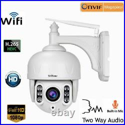 IP Camera FHD Night Vision WiFi 1080P ONVIF H2.65 AP Security Cam