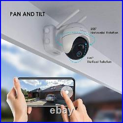 IeGeek 360° Wireless Solar Battery Security Camera Outdoor CCTV 1080P Wifi PTZ