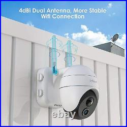 IeGeek 360° Wireless Solar Battery Security Camera Outdoor CCTV 1080P Wifi PTZ