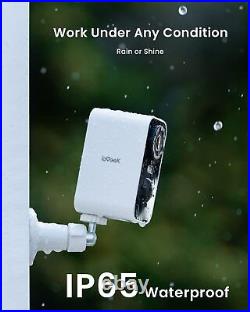 IeGeek Outdoor Wireless Security Camera 2K Home WiFi Battery Powered CCTV System