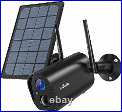 IeGeek Solar Security Camera Outdoor Wireless 1080P WiFi CCTV