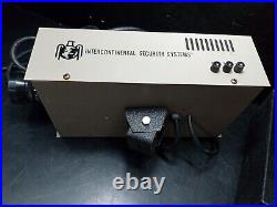 Intercontinental Security System Camera Ss 9000 Vintage Cctv