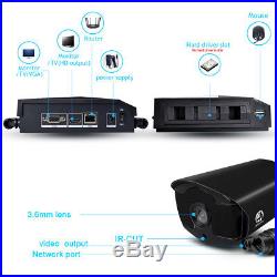 JOOAN 4CH 1080P Wireless WIFI Camera NVR Security System Surveillance Kits CCTV