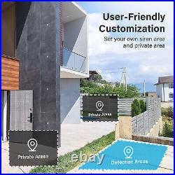 Jennov Security Camera System Outdoor Wireless Audio Wifi PTZ Home CCTV 10CH NVR