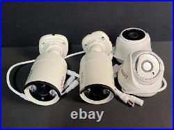 JouSecu D2341 8CH Home Security Camera System Outdoor Indoor 2MP 4 Cam CCTV Used