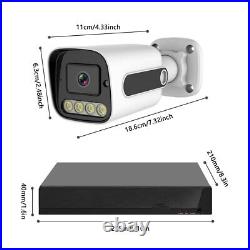 KEPEAK 5MP AHD Surveillance System Audio Video CCTV Security Camera 4CH DVR IPC