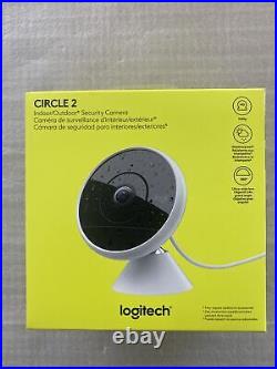 Logitech Circle 2 Indoor/Outdoor Wired Home Security Camera 961-000415 New