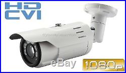 Long Range 2.4mp 1080p Hd-cvi Indoor/outdoor Bullet Security Camera 300' IR