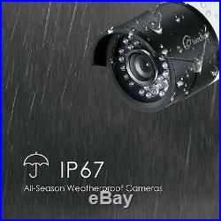 Loocam 16CH 1080P DVR CCTV Security Camera System 2TB HDD Night Vision
