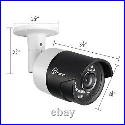 Loocam Home Security Camera Systems 8CH CCTV Camera Outdoor 1080P DVR 2TB HDD