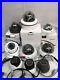 Lot of 9 Indoor Outdoor Infrared Dome Turret CCTV Security Camera
