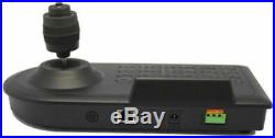 Mini AHD 1080P Analog CCTV Security Speed PTZ Camera Outdoor + Keyboard Control