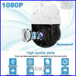 Mini AHD PTZ 1080P Security Camera 30x Zoom IR Outdoor Medium Speed Dome 2MP USA
