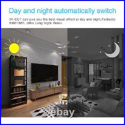 New 5MP Security Camera System Outdoor Audio Video CCTV IR Wired 8CH DVR XVRView
