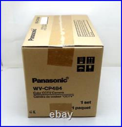 New Panasonic WV-CP484 SDIII WDR CCTV Analog Security Box Camera Made In Japan