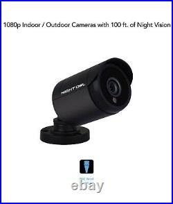 Night Owl 1080p HD Wired Bullet Cameras (2-Pack). Fast Ship And Cable Included