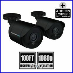 Night Owl 1080p HD Wired Indoor Outdoor Night Vision Cameras with60 Foot Cable 2pk