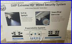 Night Owl 8 Channel 5MP Extreme HD 6 Spotlight Camera Wired Security System 1TB