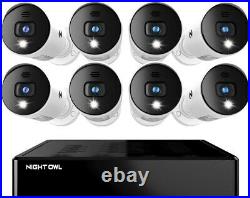 Night Owl 8-Channel 8-Camera Wired Security Surveillance System with 1TB HDD