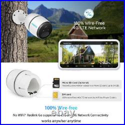 Outdoor 4G LTE Network Mobile Security Camera Battery Powered Reolink Go