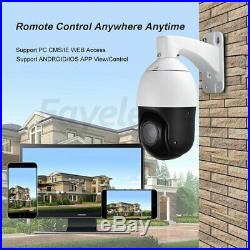 Outdoor CCTV 2MP Auto Tracking PTZ Camera Person Detection 30X ZOOM ONVIF IR100M