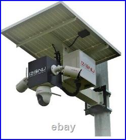 Outdoor Solar 4G Multiple HD Security Cameras, CCTV Farm, Home, Construction Site