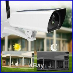 Outdoor Solar Powered Security CCTV Camera 4G GSM Remote Monitor Night Vision