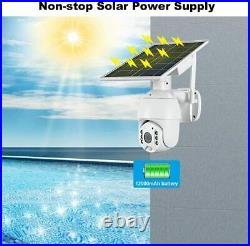 Outdoor Solar Security CCTV Camera Wireless Wi-Fi 1080P Motion Night Vision Home