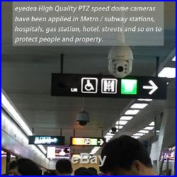PTZ Auto Tracking Camera 36x Zoom High Speed Dome 1080P CCTV Security AHD Camera