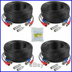Premium Quality 4x100Ft Video&Power Cable for Night Owl HD CCTV Security Camera