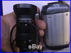 Pro Sony Color 5-120MM Zoom 12V DC/24V AC CCTV License Plate Camera+HOUSING KIT