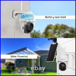 Reolink 1080P Wireless Security IP Camera CCTV Outdoor Pan Tilt & Solar Panel