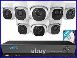 Reolink 16CH NVR 4K POE Security Camera System Audio IR Night Vision RLK16-800D8