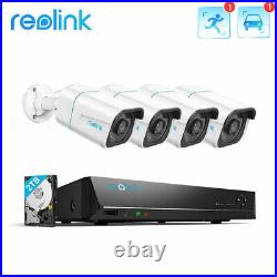 Reolink 8CH NVR 4K Home CCTV POE Camera Security System Person Vehicle Detection