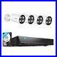 Reolink 8CH NVR 4K Outdoor CCTV Security Camera System Kit Color Night Vision