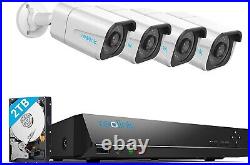 Reolink 8CH NVR 4K POE Security Camera System AI Detection 2TB HDD RLK8-800B4