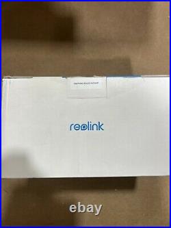 Reolink Argus PT White Black Rechargeable Solar Panel Security WiFi IP Camera